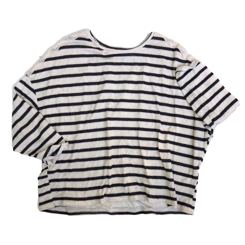 STRIPED KNIT TOP by Zara